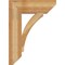 Ekena Millwork Thorton Slat Rough Sawn Bracket, Western Red Cedar, 6"W x 22"D x 30"H BKT06X22X30THR06RWR - alternate 2